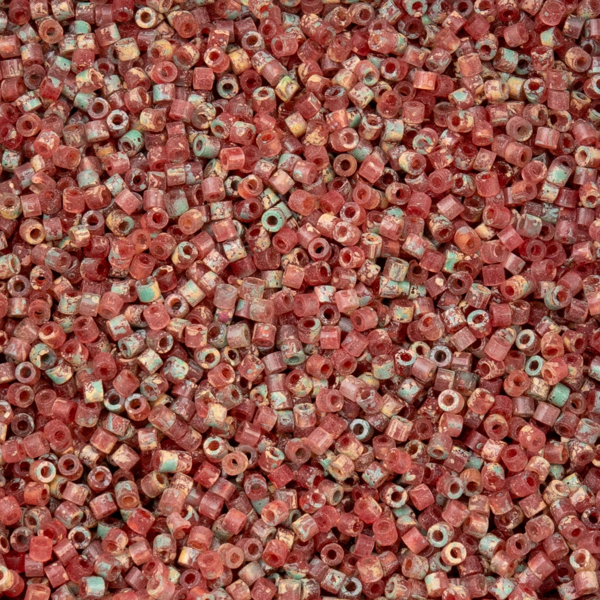 CY-1253 25 Grams of 11/0 Verdara Sandstone Cylin Seed Beads
