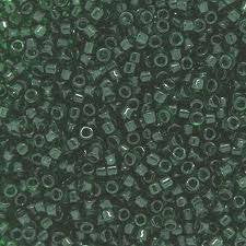 DB-0713 5.2 Grams of 11/0 Transparent Emerald Green