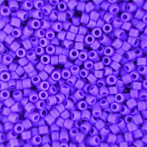 DB-0756 5.2 Grams of 11/0 Matte Opaque Frost Royal Blue