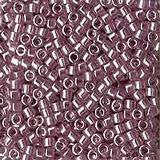DB-1473 5.2 Grams of 11/0 Transparent Pale Orchid Lustre Delica Beads