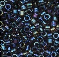 DB-0002 5.2 Grams of 11/0 Opaque Navy AB Miyuki Delica Beads
