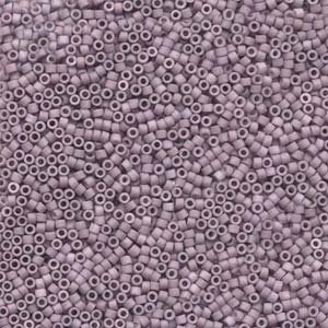 DB-0356 5.2 Grams of 11/0 Matte Opaque Lavender Miyuki Delica Beads