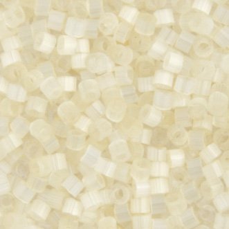 DB-0672 5.2 Grams of 11/0 Satin Silk Cream Delica Beads