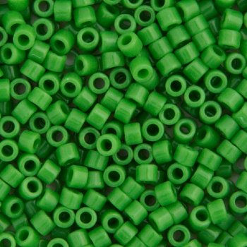 DB-0724 5.2 Grams of 11/0 Opaque Pea Green Miyuki Delica Beads