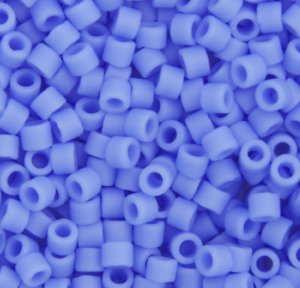 DB-0760 5.2 Grams of 11/0 Opaque Dyed Matte Light Sapphire Delica Beads