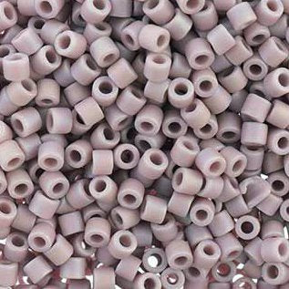 DB10-0875 5.2 Grams of 10/0 Opaque Matte Mauve AB Delica Beads