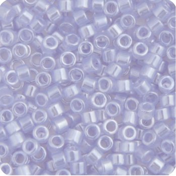 DB-1476 5.2 Grams of 11/0 Transparent Pale Amethyst Lustre Miyuki Delica Beads