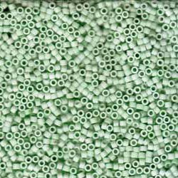 DB-1516 5.2 Grams of 11/0 Opaque Matte Light Mint Delica Beads