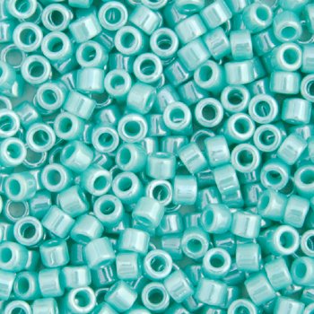 DB-1567 5.2 Grams of 11/0 Opaque Seagreen Lustre Delica Beads