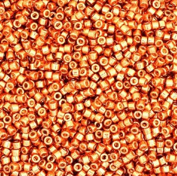 DB-1836 5.2 Grams of 11/0 Duracoat Galvanized Muscat Delica Beads
