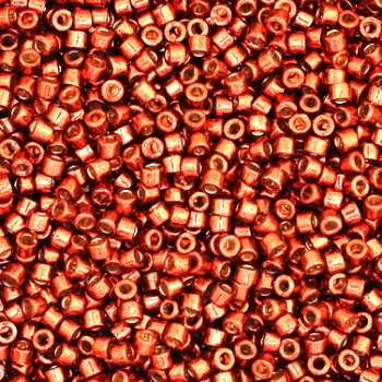 DB-1842 5.2 Grams of 11/0 Duracoat Galvanized Dark Berry Delica Beads