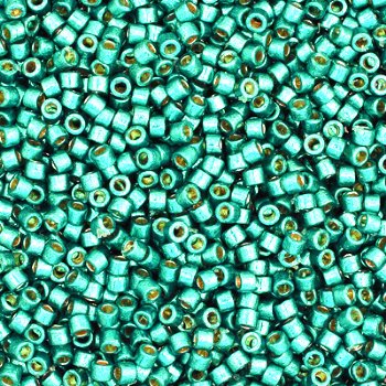 DB-1847 5.2 Grams of 11/0 Duracoat Galvanized Sea Foam Miyuki Delica Beads