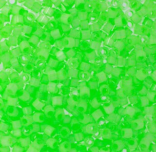 DB-1858 5.2 Grams of 11/0 Silk Inside Dyed Mint Green Delica Beads
