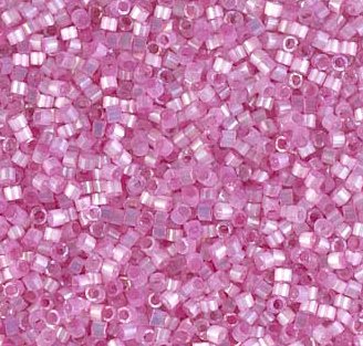 DB-1866 5.2 Grams of 11/0 Silk Inside Dyed Orchid AB Delica Beads