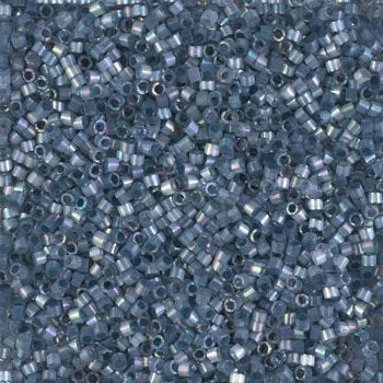 DB-1882 5.2 Grams of 11/0 Silk Inside Dyed Bayberry AB Delica Beads