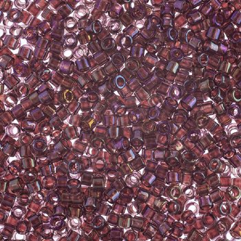 DB-2375 5.2 Grams of 11/0 Fancy Lined Copper Delica Beads