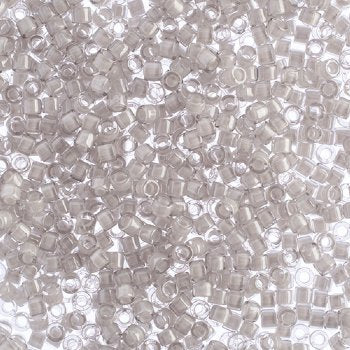 DB-2391 5.2 Grams of 11/0 Fancy Lined White Miyuki Delica Beads