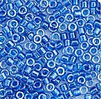 DB-0905 5.2 Grams of 11/0 Sparkling Aqua Lined Crystal Delica Beads