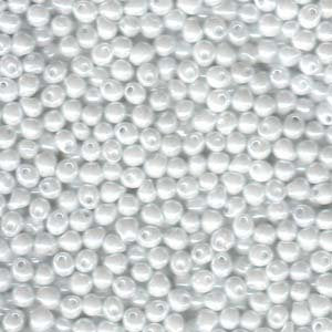 DP9420 - 20 Grams White Pearl 3.4mm Miyuki Magatama Drop Beads