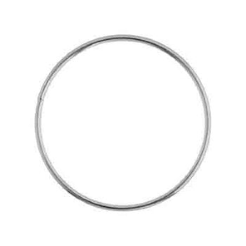 10 25mm Nickel Closed Jump / Dreamcatcher Rings