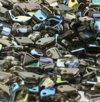 10 Grams Crystal Graphite Rainbow 3.7x5mm Dragon Scale Beads