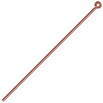 100, 2 Inch 20ga Antique Copper Eye Pins