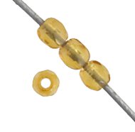 100, 2mm Transparent Topaz Faceted Glass Beads
