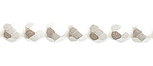 45, 4mm Pastel Pearl White Czech Fire Polish Beads