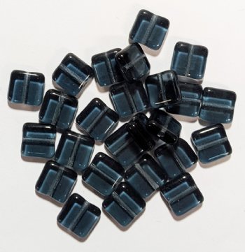 25 9mm Flat Square Transparent Montana