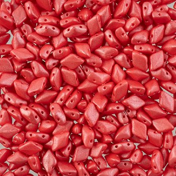 10 Grams of Pearl Shine Rose GemDuo Glass Beads