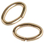 GF2054 5, 5.5x3.6mm Gold Filled Oval Jump Rings