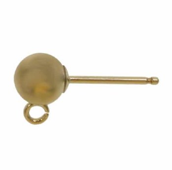 GF6230 1 Pair of 3mm Gold Filled Ball Earring