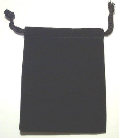 Small Black Velvet Gift Bag