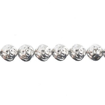 22, 8mm Crystal Labrador Half Coat Two Hole Candy Rose Beads