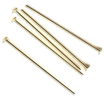 GF2410 5, 25mm Gold Filled Head Pins