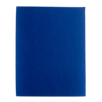 1, 8.5 X 11 Inch Sheet Blue GoodFelt Beading Foundation