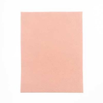 1, 8.5 X 11 Inch Sheet Blush Pink GoodFelt Beading Foundation