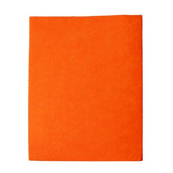 1, 8.5 X 11 Inch Sheet Orange GoodFelt Beading Foundation