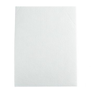 1, 8.5 X 11 Inch Sheet White GoodFelt Beading Foundation