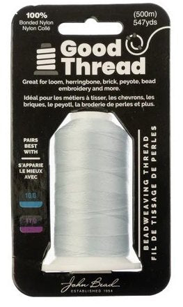 500 Meters of Light Grey Beading Thread