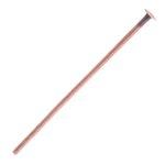 100, 1 Inch 20ga Antique Copper Head Pins