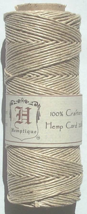 Dazzle-It! 20lb 205 Feet Natural Cord (Spool)