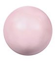 25 8mm Pastel Rose Swarovski Pearl Beads