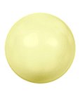 25 6mm Pastel Yellow Swarovski Pearl Beads
