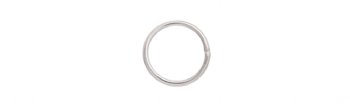 20, 5.5mm Nickel Color Closed Jump Rings