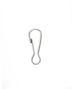 100 16mm Nickel Lanyard Hook / Clasps