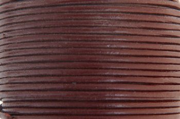 25 Meters of 1.5mm Burgundy Leather Cord