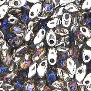 LM4554 - 10 Grams Crystal Helio 4x7mm Long Miyuki Magatama Drop Beads