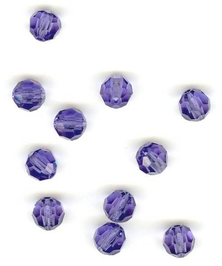 12, 6mm Preciosa Tanzanite Round