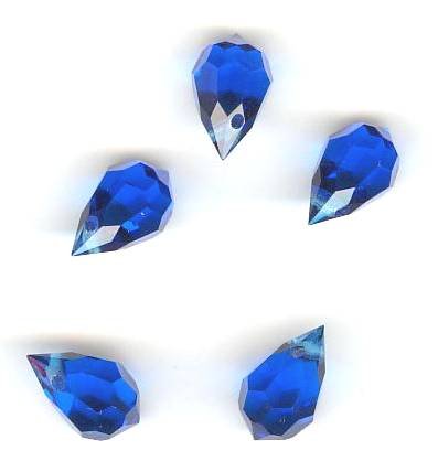 5 10x6mm Preciosa Capri Tear Drops